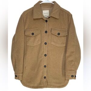 Thread & Supply Women's Camel Shacket